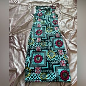 Fashion Nova Graphic Midi Dress